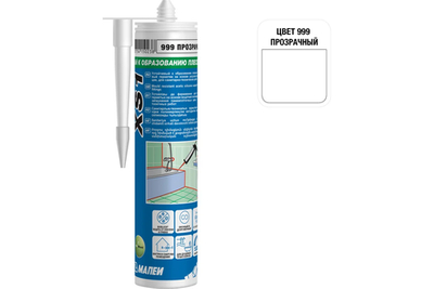 XS1, ТМ МАПЕИ, цвет №999 прозрачный, 300мл, Китай, Герметик силиконовый