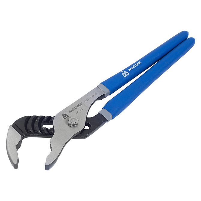 МАСТАК (034-10300H) Клещи переставные 300 мм, шарнир с проточкой