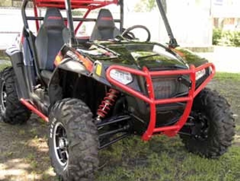 Бампер для квадроцикла Polaris RZR900/RZR4-900 &quot;Quadrax&quot; Elite черный, передний