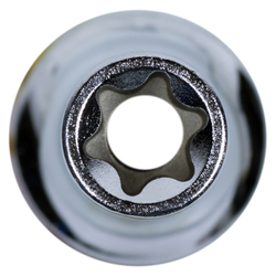 Головка торцевая глубокая TORX Е-стандарт 1/2&quot;, E12 KING TONY 427512M