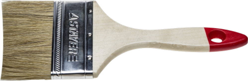 STAYER UNIVERSAL, 75 мм, 3″, светлая натуральная щетина, деревянная ручка, все виды ЛКМ, плоская кисть (0101-075)