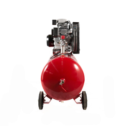 Компрессор ROSSVIK СБ4/С-100.LB40, 580 л/мин, 10 бар, ресивер 100 л, 380 В/3 кВт, красный