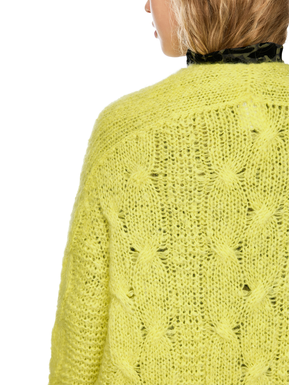 Кардиган из мохера (Knitted in Germany)