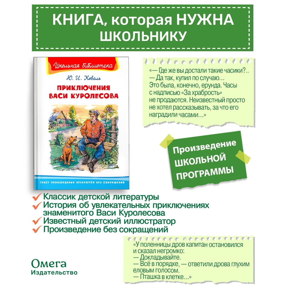 Коваль Ю.И. Приключения Васи Куролесова
