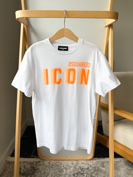 Хлопковая футболка Dsquared2, 140