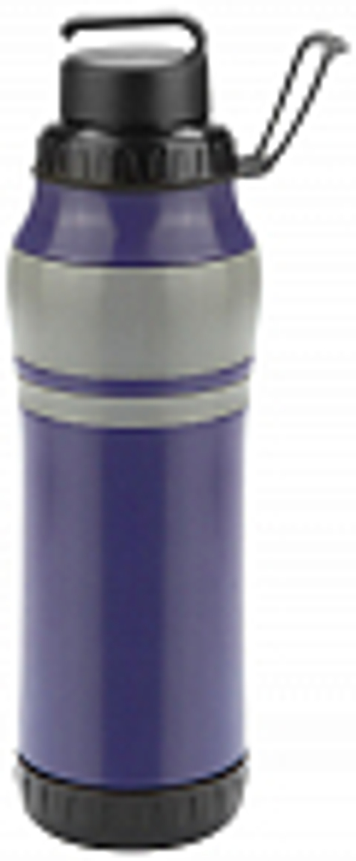 Фляга 500мл CB-15092TX Co-UNION полипропиленовая синяя, с емкостью для льда