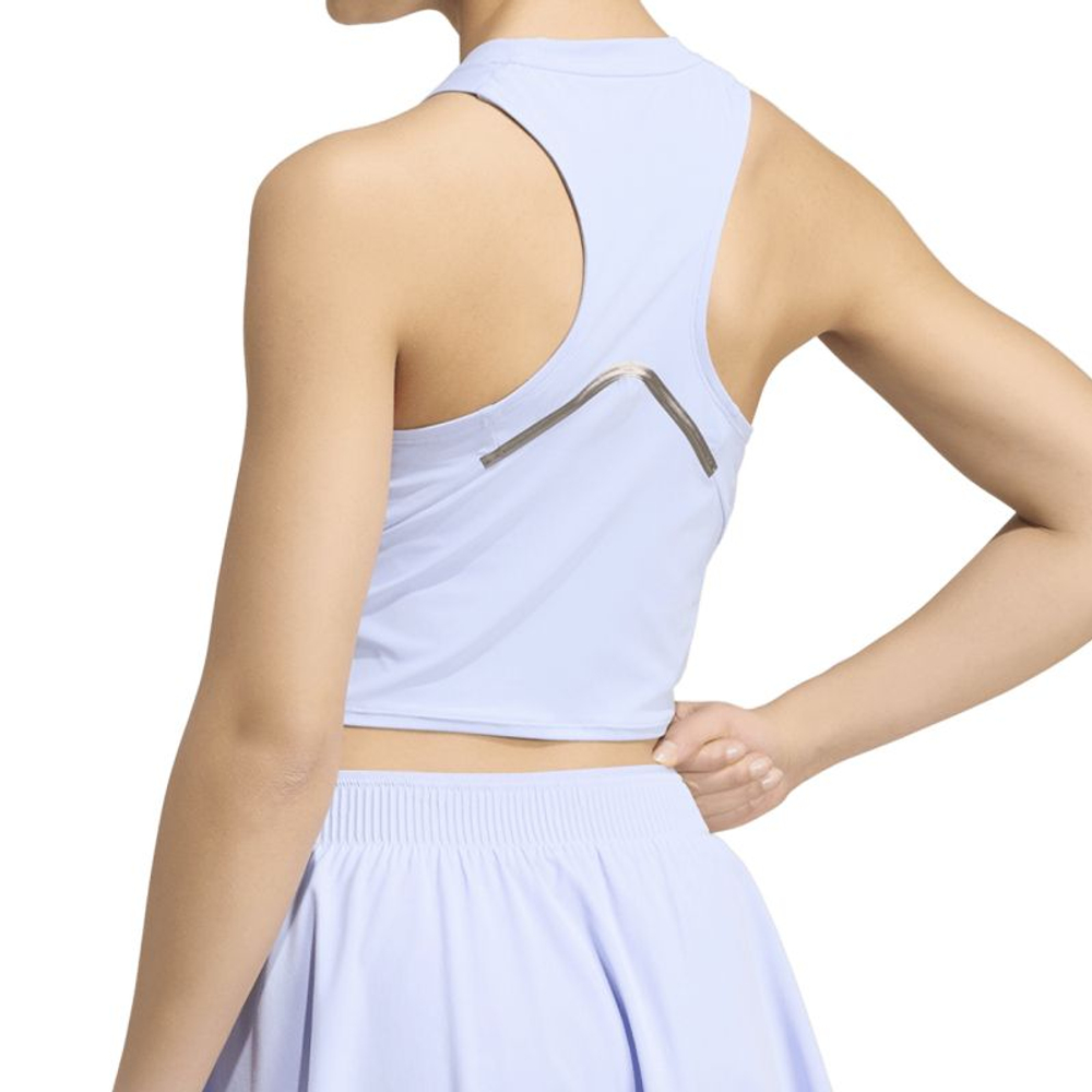 Женский топ теннисный Adidas Y-Tank Pro - violet tone