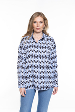 КРЕПДЕШИНОВАЯ РУБАШКА