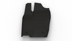 Резиновые коврики с высоким бортом для Toyota Land Cruiser Prado 250 2023-н.в. Seintex.318232