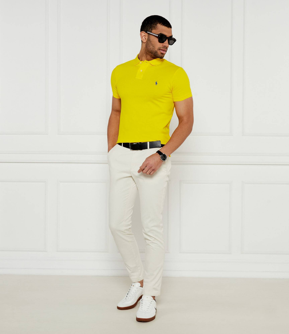 Поло POLO RALPH LAUREN - желтый(710536856)