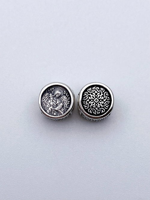 Подвеска из серебра/Частичное чернение/Ангел-Хранитель