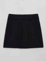 Костюм для девочки с юбкой леопардовый