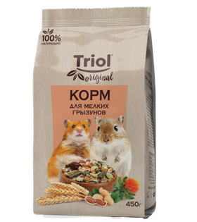 Триол Original для мелких грызунов 450гр.