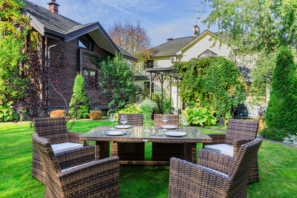 Обеденный комплект ROYAL FAMILY FIONA коричневый