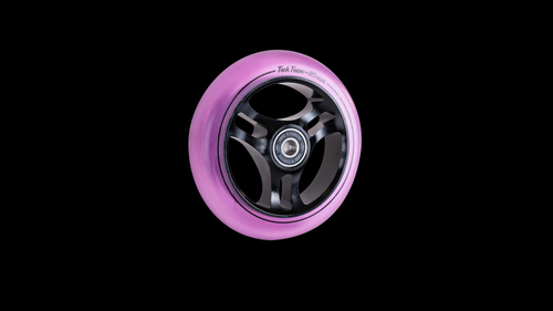 Колесо для самоката X-Treme 110*24мм TRIANGLE, прозрачно-розовый