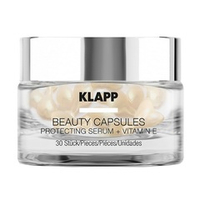 Защитные капсулы для лица Klapp Beauty Capsules Protecting Serum + Vitamin E 30шт