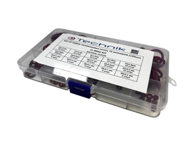 KIT-47 Набор силиконовых колец 15 размеров (125 шт.)