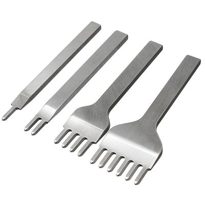 Пробойник строчный ромбовидный (шаг 6мм), набор 4 шт