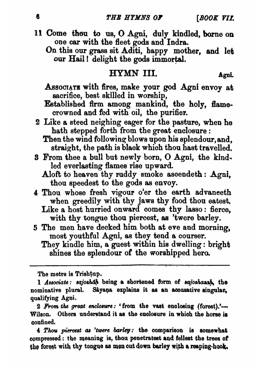 The hymns of the Rigveda. Volume 3 | Ralph Thomas Hotchkin Griffith