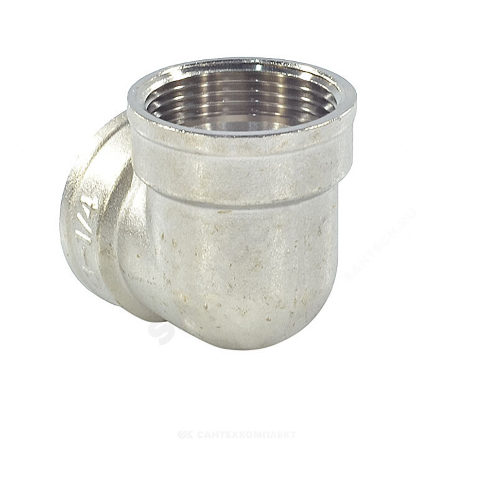 Угольник латунь никель Ду 40 (1 1/2") ВР/ВР SantechSystems