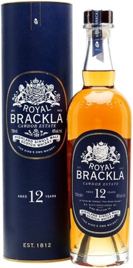 Виски Royal Brackla 12 Years Old in tube, 0.7 л