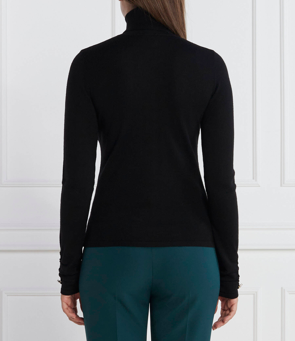 Хлопковый гольф Liu Jo - черный(CF3328 MA20J)