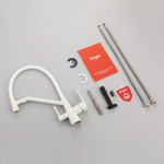 Смеситель для кухни с подключением фильтра Raglo R80.62.08, белый