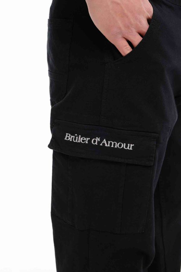 Брюки Cargo Base черные - фото 7