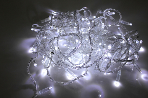 LED-PLS-192-20M-24V-CW/C-F(CW)-W/O белый/белый флэш на прозр. пр. (без шнура)С КОЛПАЧКОМ (Нов Конн)