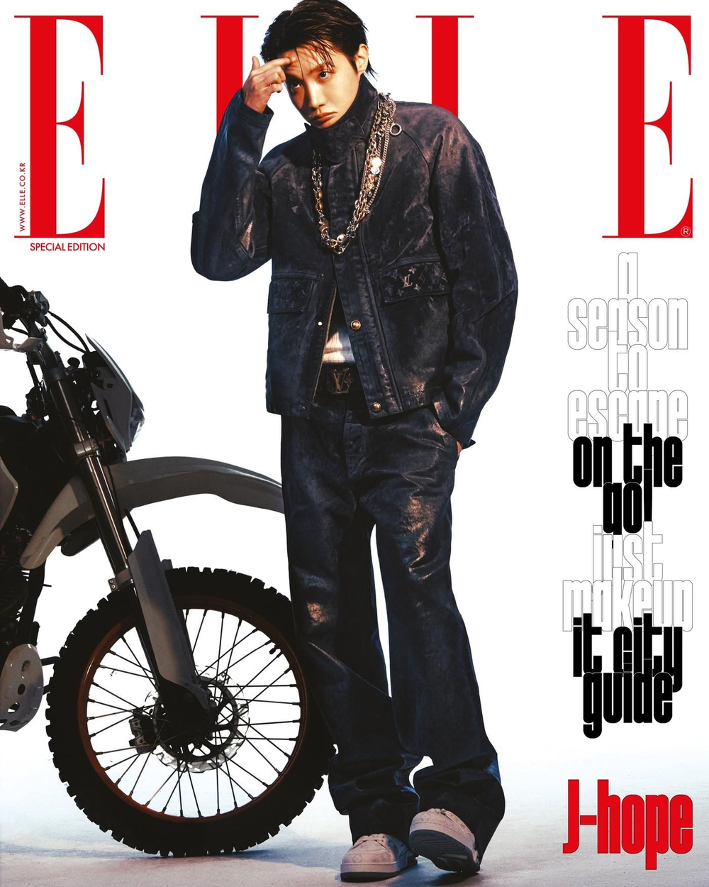публикация ELLE - 2025.12 SPECIAL EDITION j-hope F TYPE