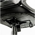 УЦЕНКА-Кресло руководителя Helmi HL-E30 "Ergo" LT, регулируемые подголовник и поясничный упор, ткань черная