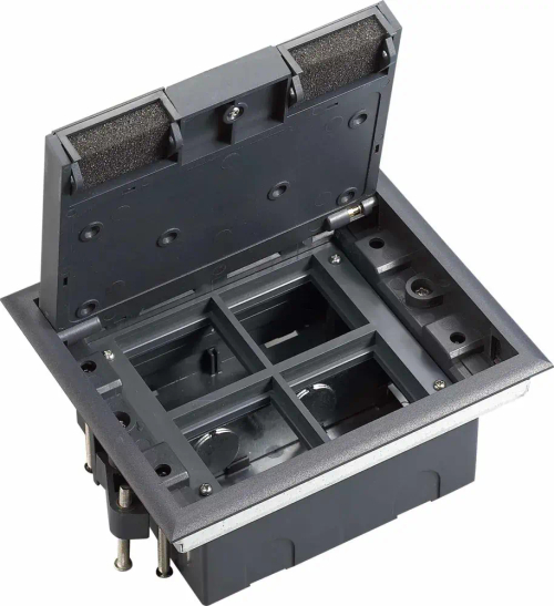 MultiDesk Люк на 8 модулей IP40 для фальшпола с монтажной коробкой, тип MDK10