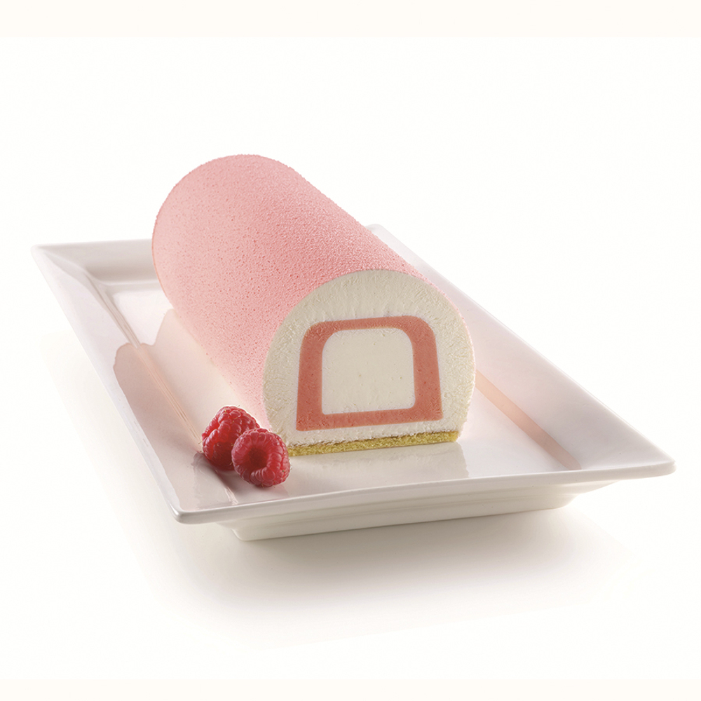 Форма для приготовления пирожных Inserto Buche 25x7см силиконовая Silikomart