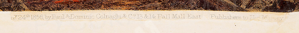 Симпсон Уильям. Крымская война. После боя. Литография. 1855.