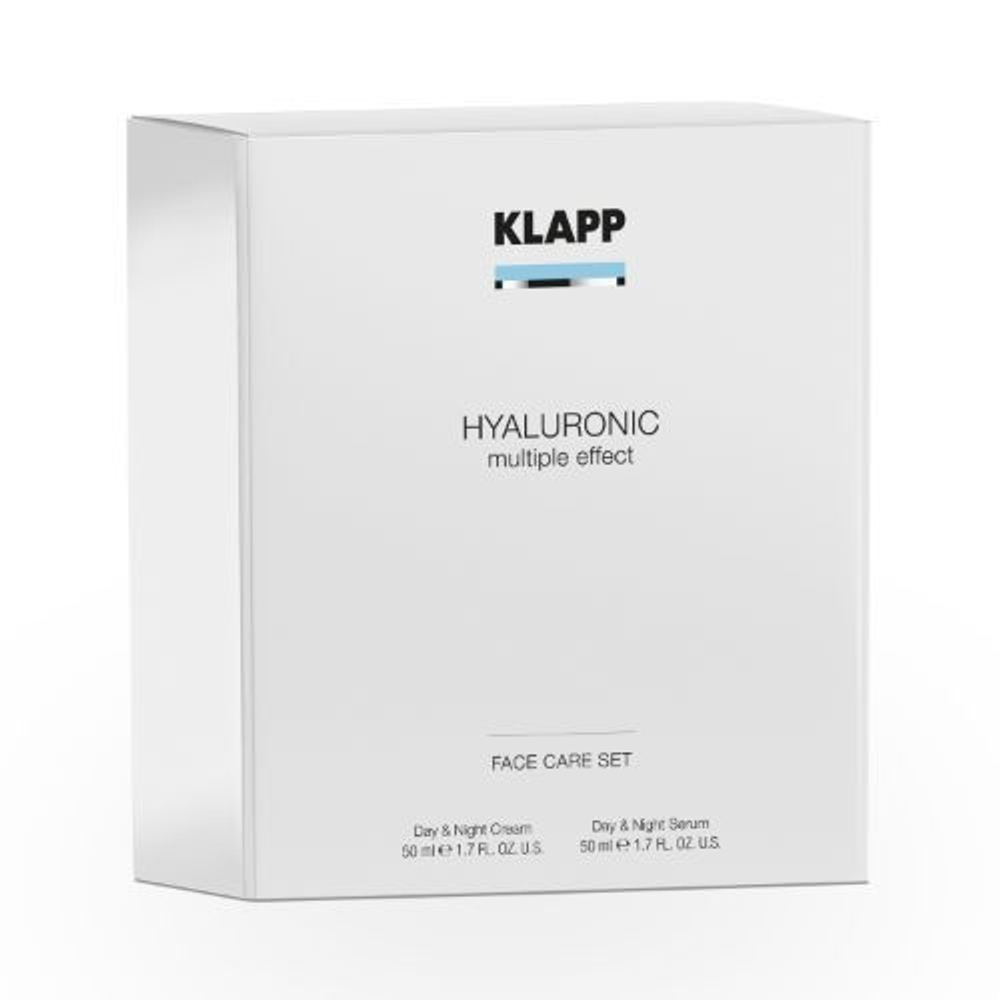 KLAPP Cosmetics Набор "Гиалуроник Крем и Сыворотка" | Hyaluronic Face Care Set