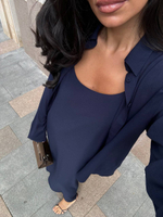 Блузка UMIDA, синий