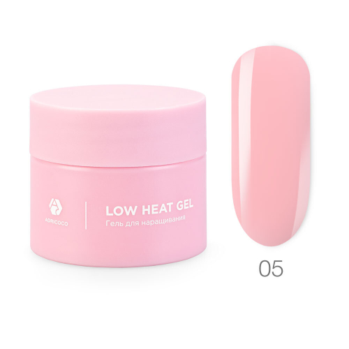 Низкотемпературный однофазный гель ADRICOCO Low heat №05 садовая мальва (15 мл)