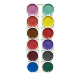 Краски акварельные карамельные 24 цвета, набор детских красок для рисования и творчества, Gaspar