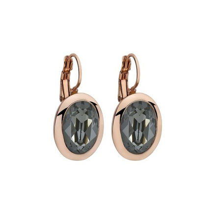 Серьги Qudo Tivola Silver Night 303128 BW/RG