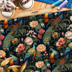 Ткань Барби райский сад