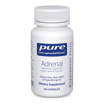 Pure Encapsulations, Кора надпочечников, Adrenal Cortex, 60 капсул