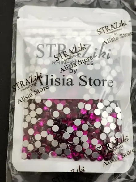Стразы холодной фиксации стекло ss20 Fuchsia
