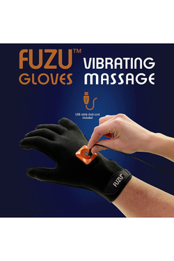 Fuzu Vibrating massage glove - Виброперчатки для массажа, 2 шт