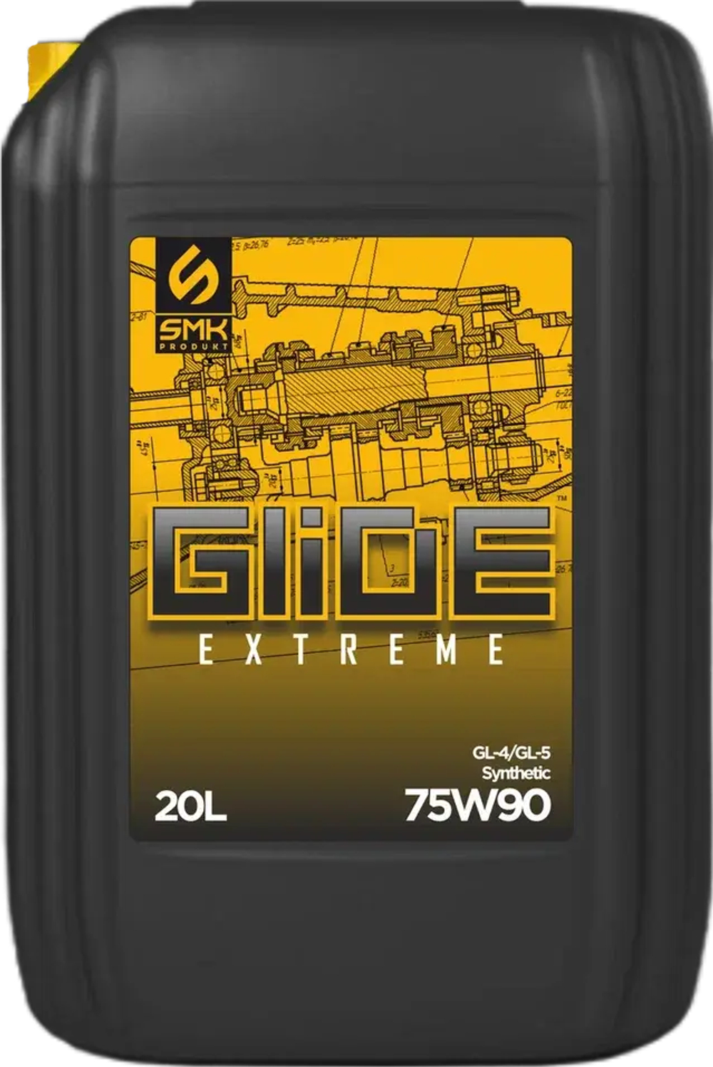 Трансмиссионное масло "GLIDE Extreme GL-4/5 75W-90"