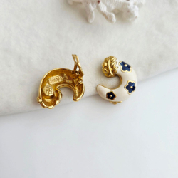 Клипсы Ivana в цветочек