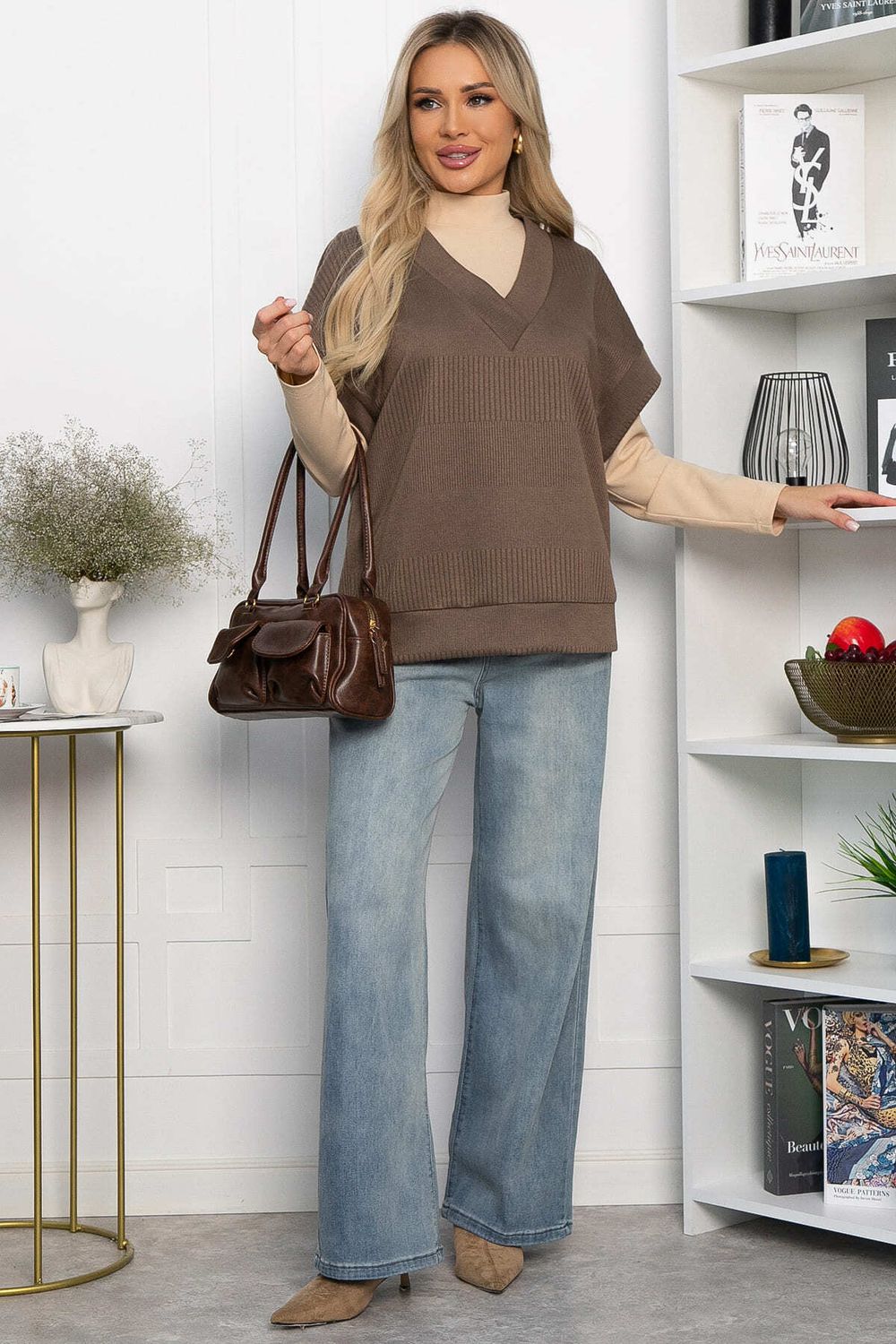 Костюм трикотажный Уютный шарм (коричневый) К14250-5М LT Collection