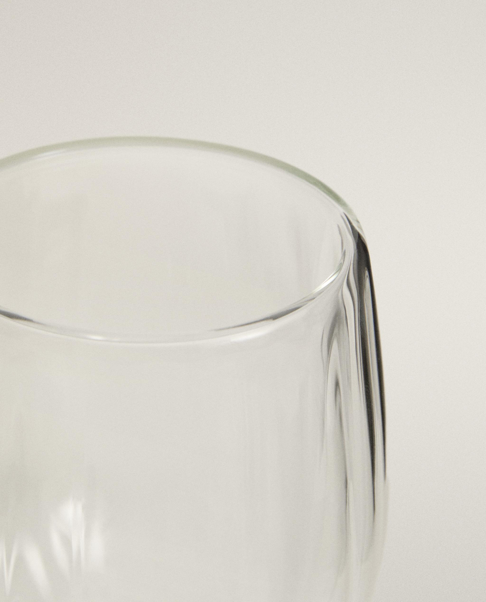Zara Home стакан из боросиликатного стекла, цвет прозрачный, 6.7 см · 8208/210