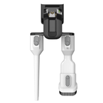 Пылесос вертикальный акк. Greenworks SV24360, 24V, б/щет, 250 Вт, 17 кПа, электрощетка, 2 насадки, LED, белый+серебро, 1х4Ач и ЗУ (4702107UB)