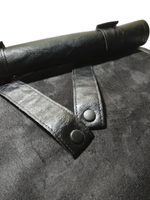 Пенал-скрутка для хранения игральных костей (чёрный)