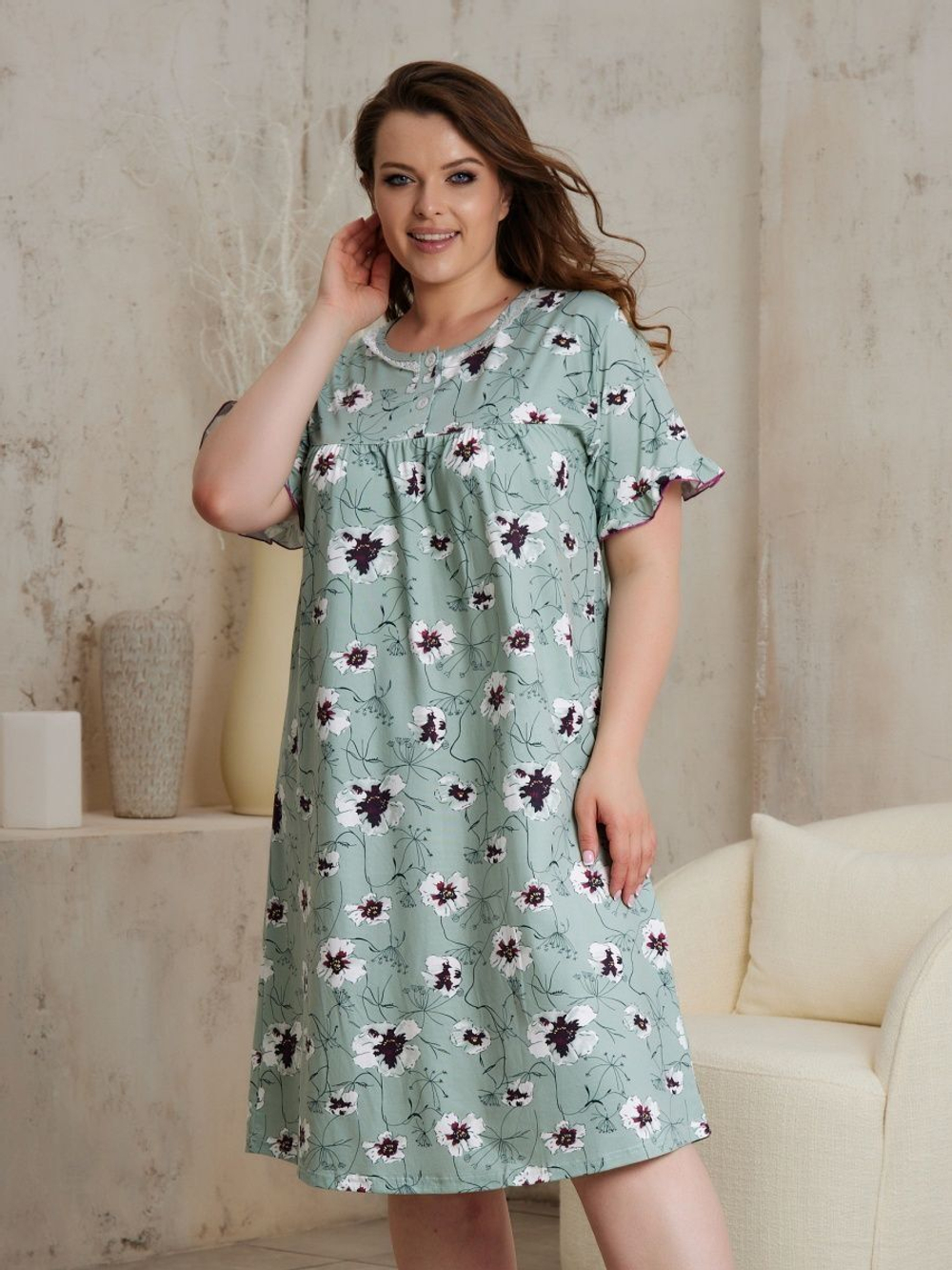 Сорочка с к/р 724-1